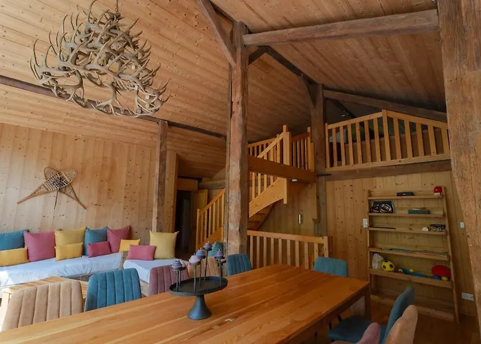 Aux Sources - 14 Personnes - Sauna&jacuzzi Chalet *